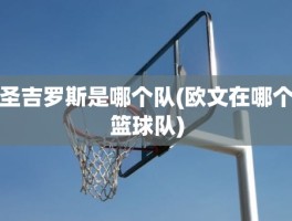 圣吉罗斯是哪个队(欧文在哪个篮球队)