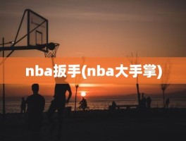 nba扳手(nba大手掌)