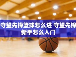 守望先锋篮球怎么进 守望先锋新手怎么入门