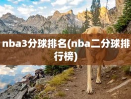 nba3分球排名(nba二分球排行榜)