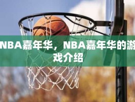 NBA嘉年华，NBA嘉年华的游戏介绍