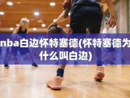 nba白边怀特塞德(怀特塞德为什么叫白边)