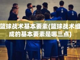 篮球战术基本要素(篮球战术组成的基本要素是哪三点)