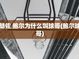 朗佐 鲍尔为什么叫球哥(鲍尔球哥)