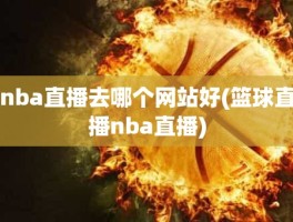 nba直播去哪个网站好(篮球直播nba直播)