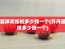 篮球训练桩多少钱一个(乔丹篮球多少钱一个)