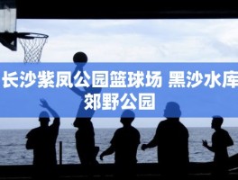 长沙紫凤公园篮球场 黑沙水库郊野公园