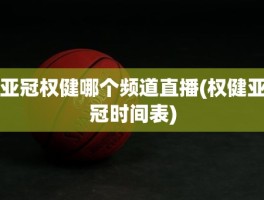 亚冠权健哪个频道直播(权健亚冠时间表)