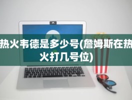 热火韦德是多少号(詹姆斯在热火打几号位)