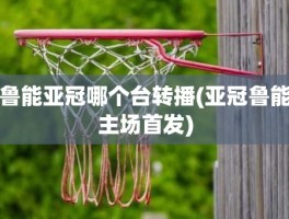 鲁能亚冠哪个台转播(亚冠鲁能主场首发)