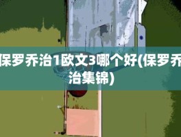 保罗乔治1欧文3哪个好(保罗乔治集锦)