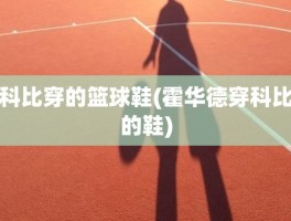 科比穿的篮球鞋(霍华德穿科比的鞋)