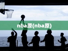 nba原(nba原)