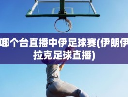 哪个台直播中伊足球赛(伊朗伊拉克足球直播)