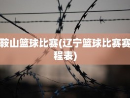 鞍山篮球比赛(辽宁篮球比赛赛程表)