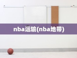 nba运输(nba地带)