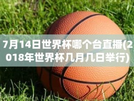 7月14日世界杯哪个台直播(2018年世界杯几月几日举行)