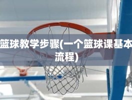 篮球教学步骤(一个篮球课基本流程)