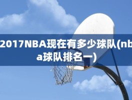 2017NBA现在有多少球队(nba球队排名一)