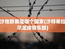 沙地联赛是哪个国家(沙特希拉尔足球俱乐部)