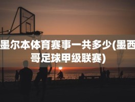 墨尔本体育赛事一共多少(墨西哥足球甲级联赛)