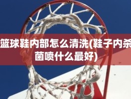 篮球鞋内部怎么清洗(鞋子内杀菌喷什么最好)