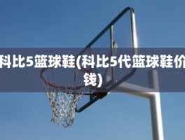 科比5篮球鞋(科比5代篮球鞋价钱)