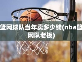 篮网球队当年卖多少钱(nba篮网队老板)