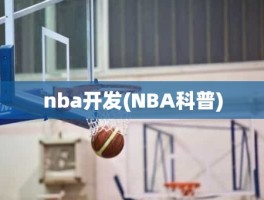 nba开发(NBA科普)