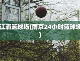 江浦篮球场(南京24小时篮球场)