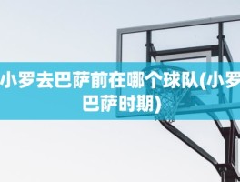 小罗去巴萨前在哪个球队(小罗巴萨时期)