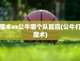 魔术vs公牛哪个队能赢(公牛打魔术)