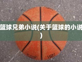 篮球兄弟小说(关于篮球的小说)