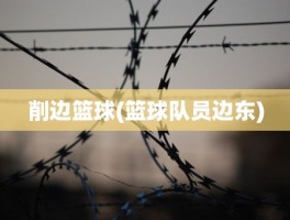 削边篮球(篮球队员边东)