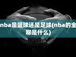 nba是篮球还是足球(nba的全称是什么)