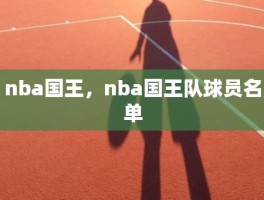 nba国王，nba国王队球员名单