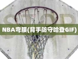 NBA弯腰(背手防守哈登GIF)