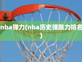 nba弹力(nba历史弹跳力排名)