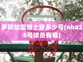 罗斯加盟骑士穿多少号(nba25号球员有谁)