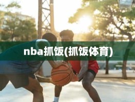 nba抓饭(抓饭体育)