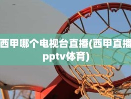 西甲哪个电视台直播(西甲直播pptv体育)