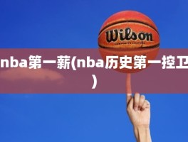 nba第一薪(nba历史第一控卫)