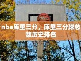 nba库里三分，库里三分球总数历史排名