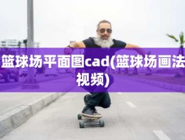 篮球场平面图cad(篮球场画法视频)