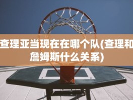 查理亚当现在在哪个队(查理和詹姆斯什么关系)