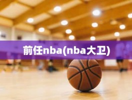 前任nba(nba大卫)