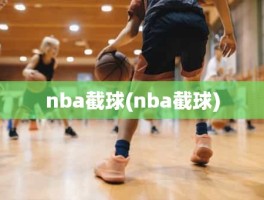 nba截球(nba截球)
