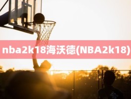 nba2k18海沃德(NBA2k18)