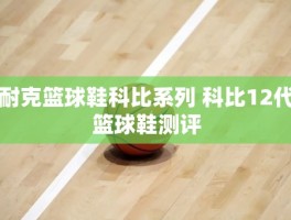 耐克篮球鞋科比系列 科比12代篮球鞋测评