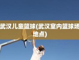 武汉儿童篮球(武汉室内篮球场地点)